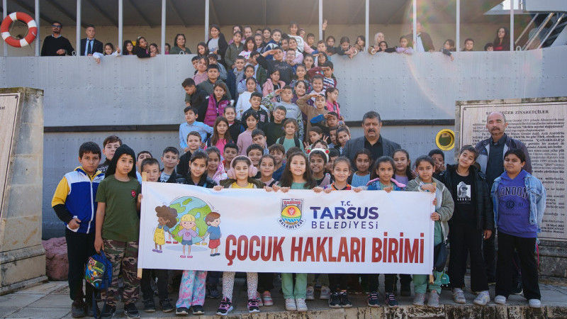 TARSUS’TA, DÜNYA ÇOCUK HAKLARI GÜNÜ’NDE ANLAMLI ETKİNLİK