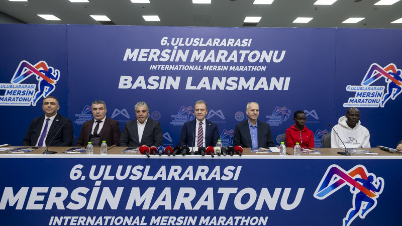 BAŞKAN SEÇER, ‘6. ULUSLARARASI MERSİN MARATONU’ BASIN LANSMANINI GERÇEKLEŞTİRDİ