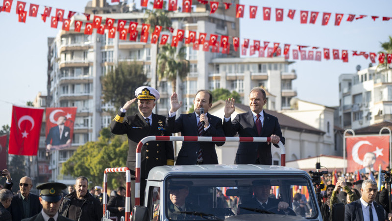 MERSİN’İN DÜŞMAN İŞGALİNDEN KURTULUŞUNUN 103. YIL DÖNÜMÜ KENTTE COŞKUYLA KUTLANDI