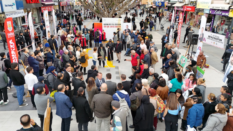 TARSUS’TA BEYAZ BASTON FARKINDALIK HAFTASI’NDA ANLAMLI ETKİNLİKLER