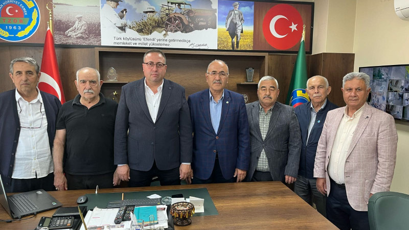 İYİ PARTİ’DEN, TARSUS ZİRAAT ODASI’NA ZİYARET