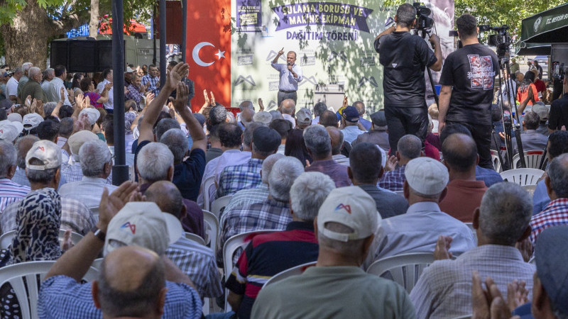MERSİN BÜYÜKŞEHİR TARIMA CAN SUYU OLMAYA DEVAM EDİYOR
