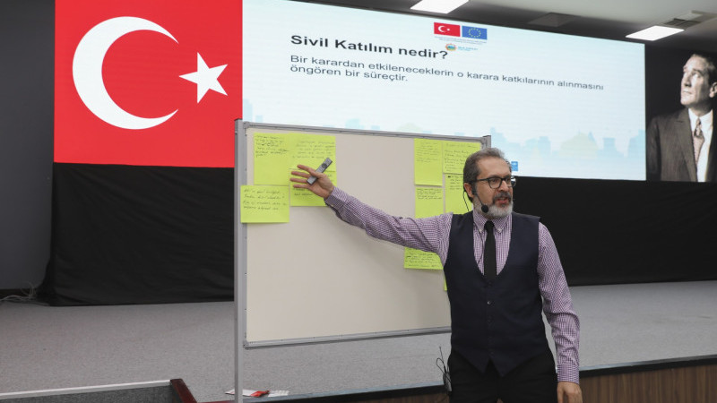 MERSİN SİVİL KATILIMDA ÖNCÜ KENTLERDEN BİRİ OLUYOR