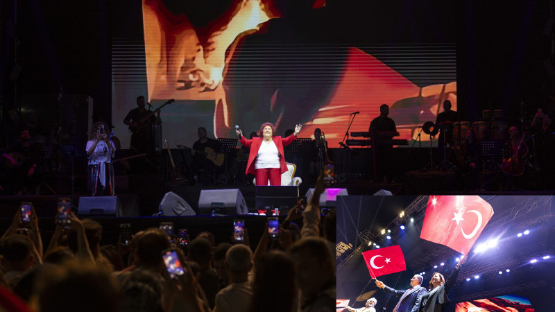 MÜZİĞİN YAŞAYAN EFSANESİ SELDA BAĞCAN İLE MERSİN’DE ‘CUMHURİYET’ COŞKUSU