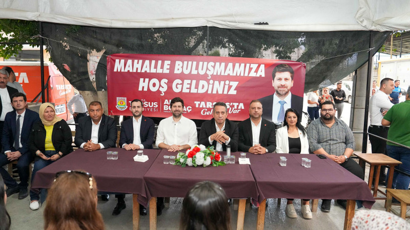 TARSUS’TA HALK BULUŞMASI