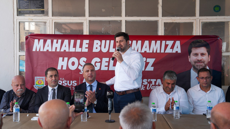 BAŞKAN ALİ BOLTAÇ, ÖZBEK MAHALLESİ’NDE VATANDAŞLARLA BULUŞTU