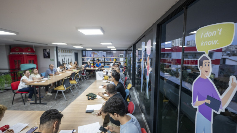 BÜYÜKŞEHİR’İN “HELLO MERSİN ALMANCA” KULÜBÜ YOĞUN İLGİ GÖRÜYOR