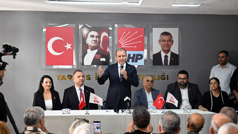 BAŞKAN SEÇER’DEN CHP TARSUS İLÇE BAŞKANLIĞI’NA ZİYARET