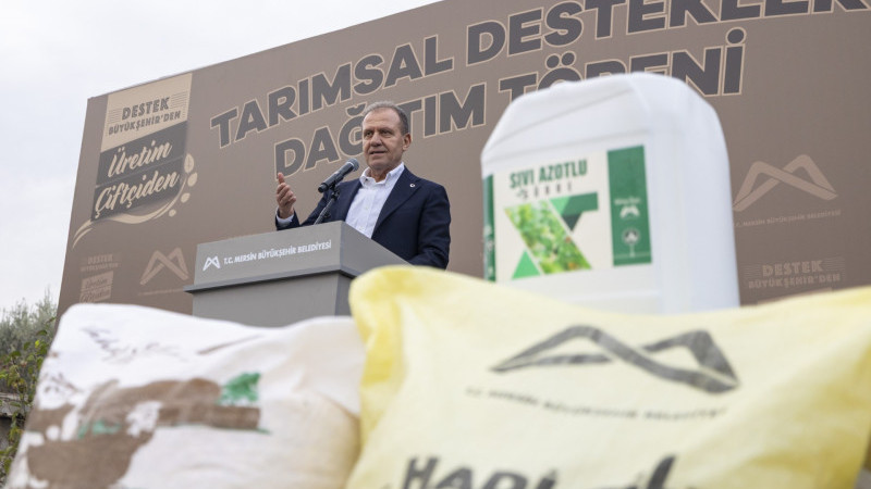 BAŞKAN SEÇER, ‘TARIMSAL DESTEKLER DAĞITIM TÖRENİ’NE KATILDI