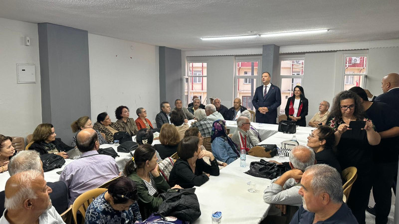 CHP TARSUS İLÇE BAŞKANLIĞI’NDAN ÖĞRETMENLER GÜNÜ’NE ÖZEL BULUŞMA