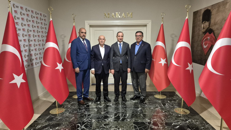 TGYD’DEN KAYMAKAM AKYÜZ’E NEZAKET ZİYARETİ