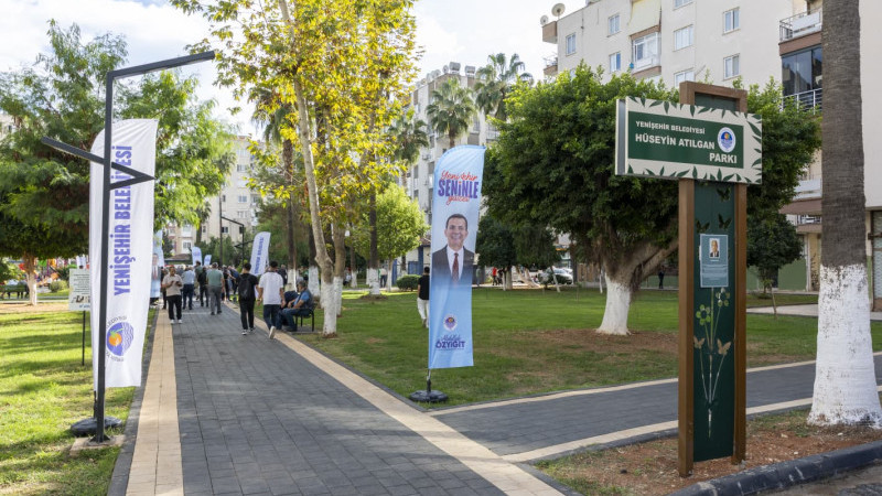 Hüseyin Atılgan’ın ismi Yenişehir’de parka verildi