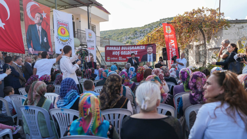 BAŞKAN ALİ BOLTAÇ, ÇOKAK MAHALLESİ’NDE VATANDAŞLARLA BULUŞTU