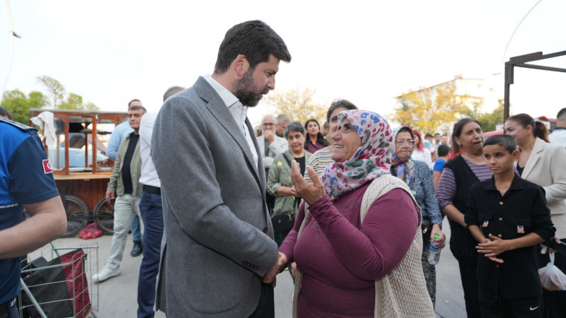 BAŞKAN BOLTAÇ, ERGENEKON MAHALLESİ KAPALI SEMT PAZARINDA ESNAF VE VATANDAŞLA BULUŞTU