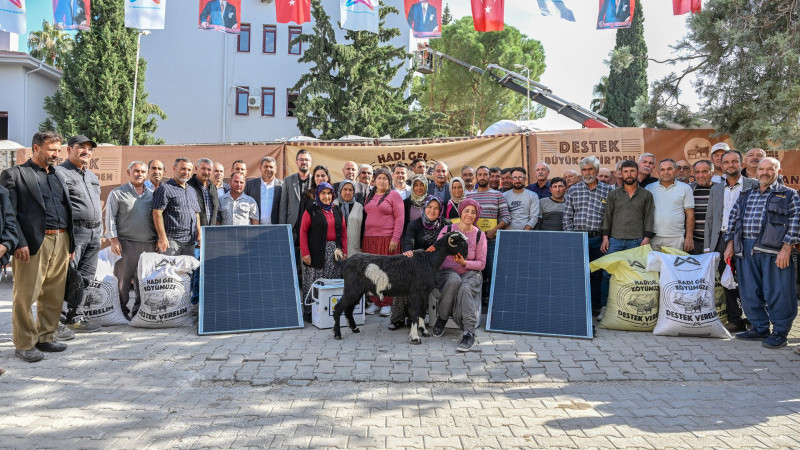 ‘HADİ GEL KÖYÜMÜZE DESTEK VERELİM’ PROJESİYLE ÜRETİCİNİN YÜZÜ GÜLÜYOR