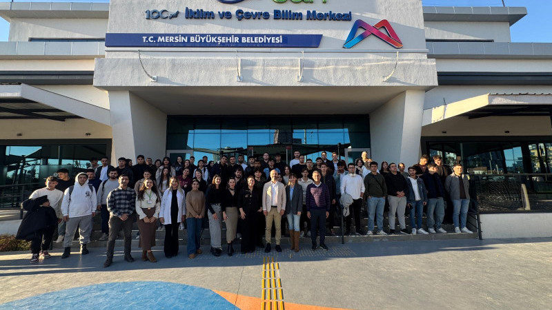 MERCAN BİLİM MERKEZİ, TARSUS ÜNİVERSİTESİ ÖĞRENCİLERİNİ AĞIRLADI