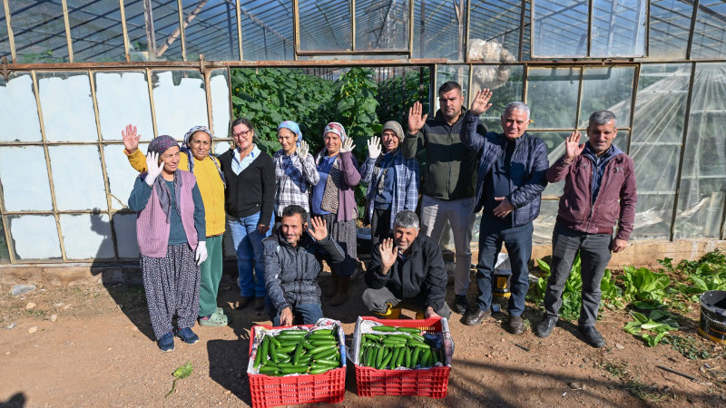 BÜYÜKŞEHİR TARIMIN HER KOLUNDA ÜRETİCİNİN YANINDA