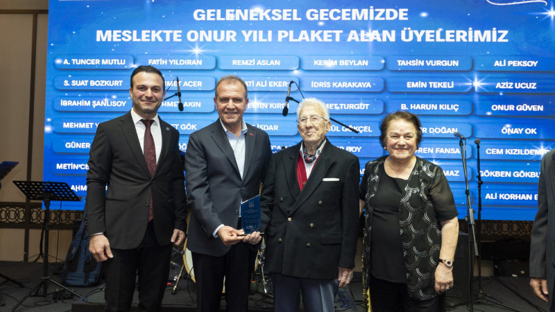 BAŞKAN SEÇER, TMMOB MAKİNA MÜHENDİSLERİ ODASI MERSİN ŞUBESİ’NİN 71. YIL KUTLAMA GECESİNE KATILDI