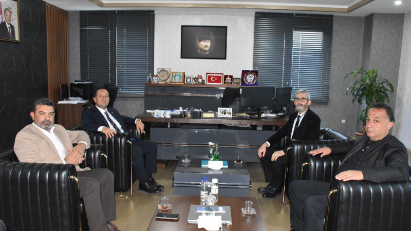 TARSUS TİCARET BORSASI’NDAN REKTÖR ÖZEN’E ZİYARET