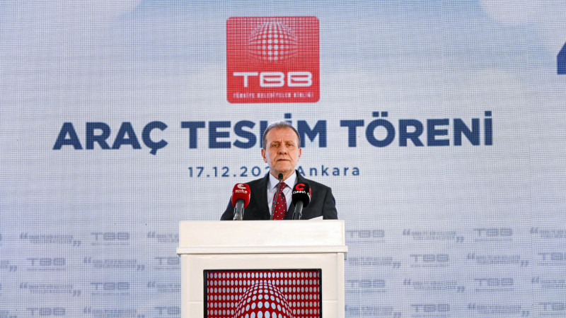 TBB BAŞKAN VEKİLİ SEÇER, ANKARA’DA TBB’NİN ‘ARAÇ TESLİM TÖRENİ’NE KATILDI