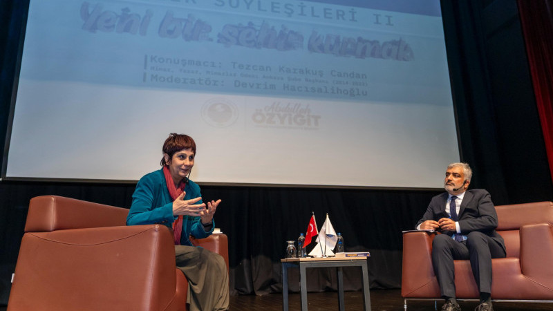 YENİŞEHİR’DE “YENİ BİR ŞEHİR KURMAK” SÖYLEŞİSİ