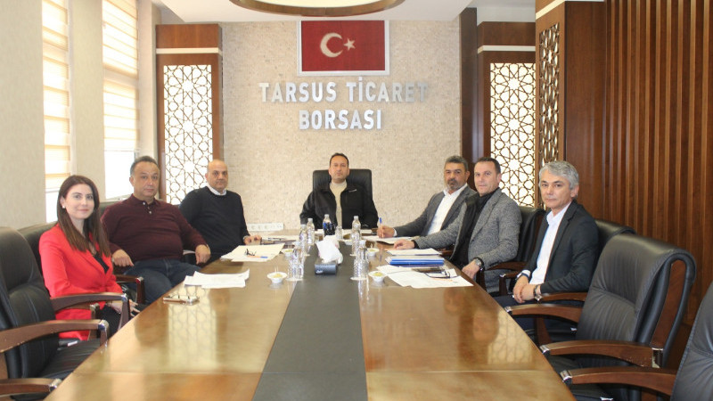 TARSUS TİCARET BORSASI: “HEDEF İHRACAT, HEDEF ÜRETİM”
