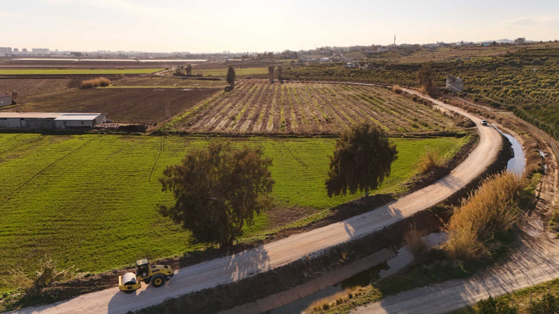 TARSUS DOĞA PARKI’NA GİDEN YOL YENİLENDİ