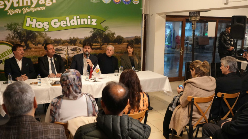 1.TARSUS NATÜREL SIZMA ZEYTİNYAĞI KALİTE YARIŞMASI’NIN LANSMANI GERÇEKLEŞTİRİLDİ