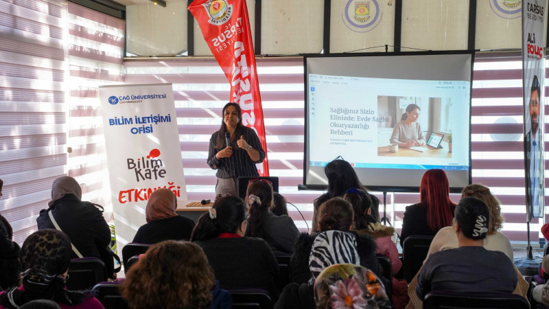 KADINLAR SAĞLIK VE GÜVENLİK İÇİN BİR ARAYA GELDİ