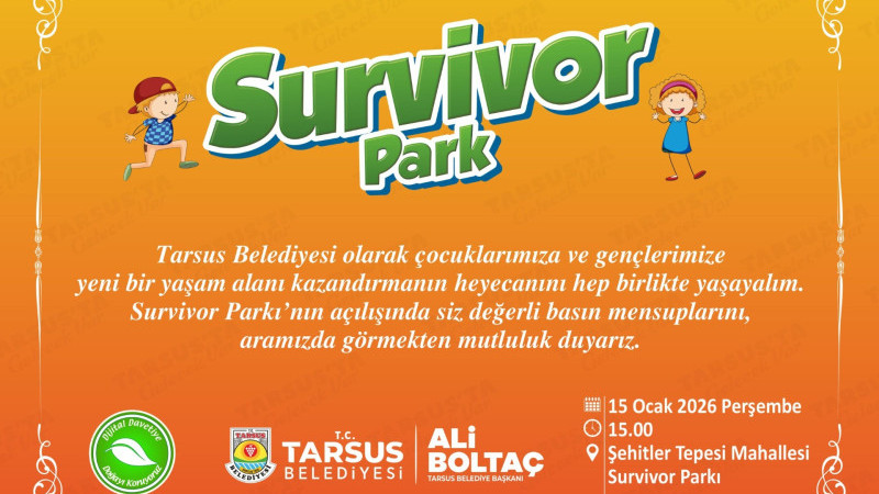 ŞEHİTLER TEPESİ MAHALLESİ SURVİVOR PARKI AÇILIYOR