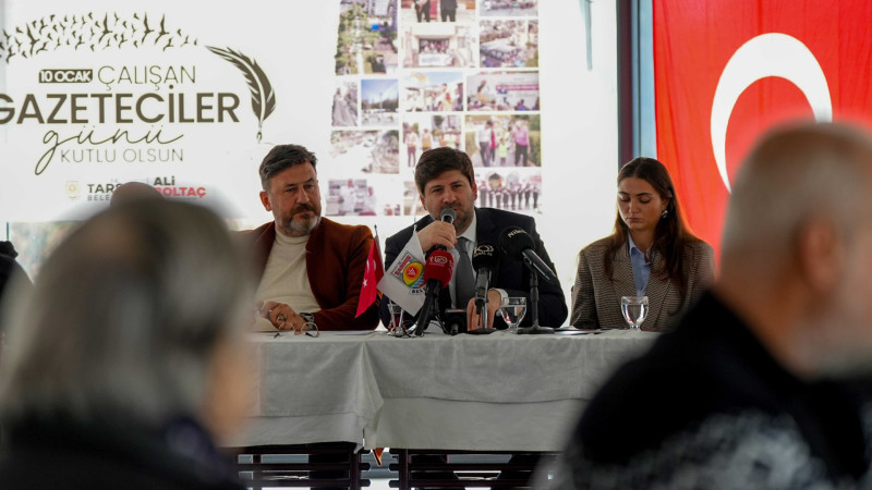 BAŞKAN ALİ BOLTAÇ BASIN MENSUPLARIYLA KAHVALTI PROGRAMINDA BULUŞTU