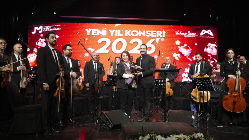 MERSİN BÜYÜKŞEHİR BELEDİYESİ KENT ORKESTRASI’NDAN YENİ YILIN İLK KONSERİ