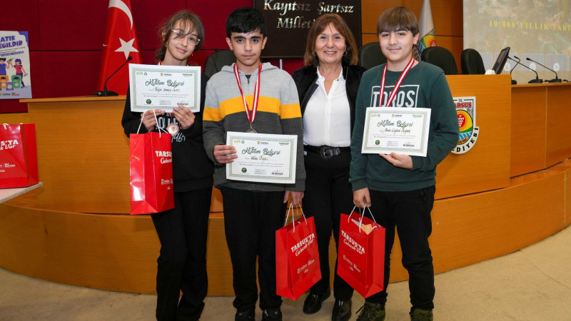 TARSUS’TA ÇOCUKLARDAN SIFIR ATIK MESAJI