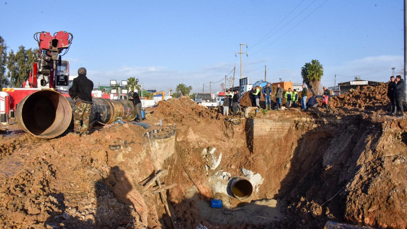 ANA İÇME SUYU HATTINDA BAŞARILI DEPLASE ÇALIŞMASI