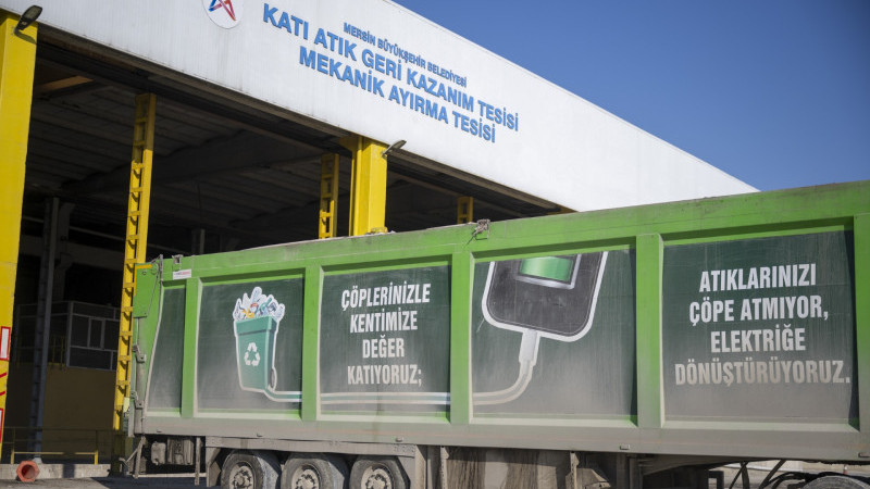 KATI ATIKLAR BÜYÜKŞEHİR’İN TESİSLERİNDE ENERJİYE DÖNÜŞÜYOR