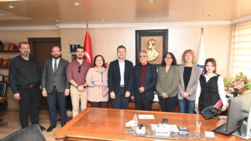 BAŞKAN SARI “MERSİN ESNAFI ULUSLARARASI İŞ BİRLİKLERİNE AÇIK'