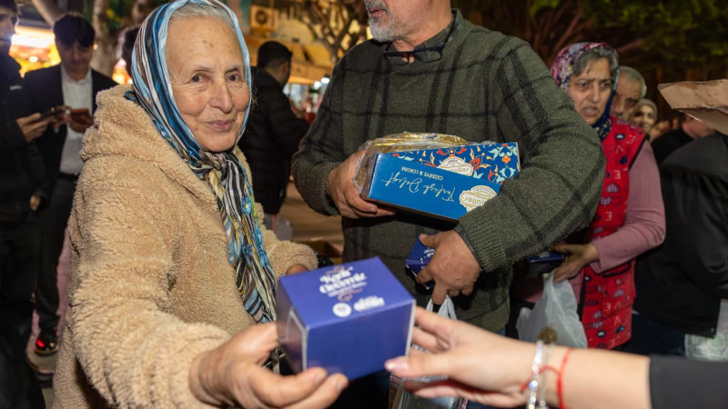 YENİŞEHİR'DE DUALAR SEMAYA, İKRAMLAR KALBE DOKUNDU!