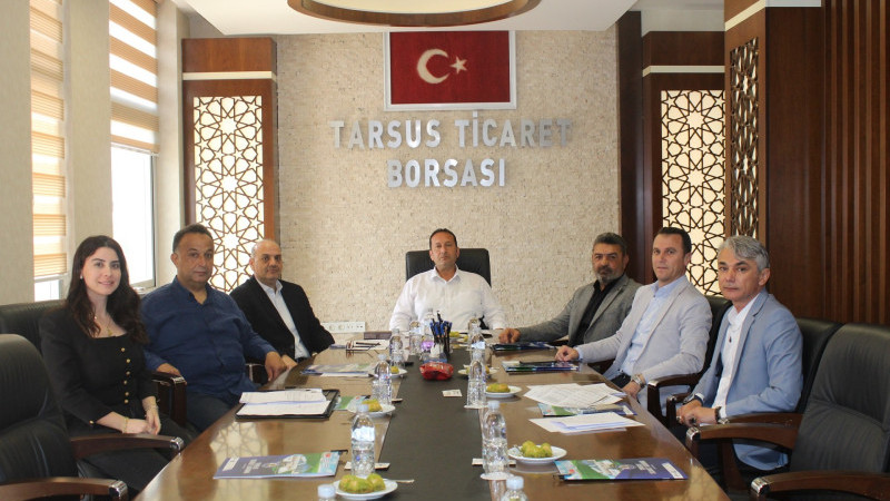 TARSUS TİCARET BORSASI YÖNETİM KURULU TOPLANTISI GERÇEKLEŞTİRİLDİ