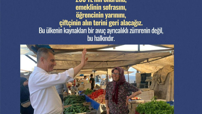 VARAL: “MATEMATİK YALAN SÖYLEMEZ, HALKIN CÜZDANI HİÇ YALAN SÖYLEMEZ!”