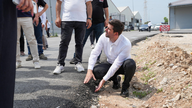 BAŞKAN ALİ BOLTAÇ SAHADA