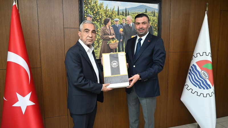 MERSİN ESOB HEYETİNDEN TSO BAŞKANI YILDIZGÖRER’E HAYIRLI OLSUN ZİYARETİ
