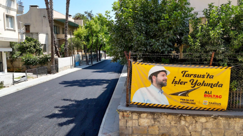 YENİ ÖMERLİ MAHALLESİ’NDE YOL VE KALDIRIM ÇALIŞMALARI TAMAMLANDI