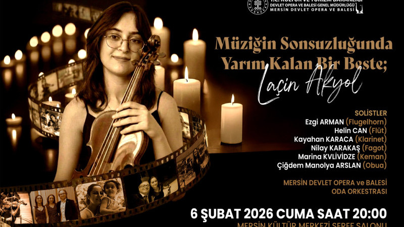 MERSİN DEVLET OPERA VE BALESİ’NDEN ANMA KONSERİ
