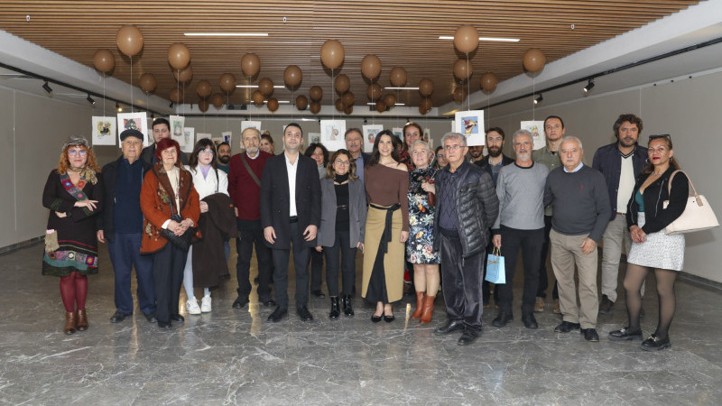 ‘SİNEMANIN İLHAM VEREN ANILARI’ SERGİSİ SANATSEVERLERLE BULUŞTU