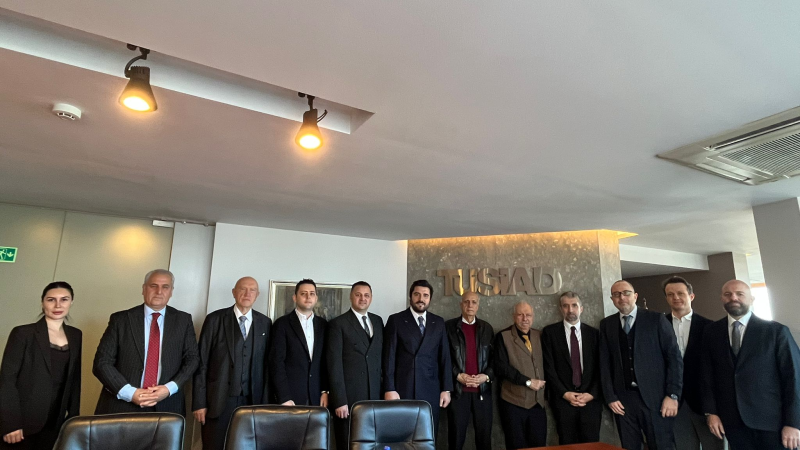 GASTRONOMİ TURİZMİ DERNEĞİ’NDEN TÜSİAD’A ZİYARET