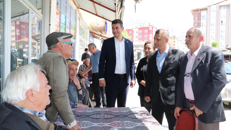 CHP PM ÜYESİ OZAN VARAL, KARAMAN’DA HALKLA BULUŞTU