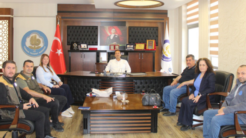 TMO MERSİN BAŞMÜDÜRLÜĞÜ VE ALATA’DAN TARSUS TİCARET BORSASI’NA ZİYARET