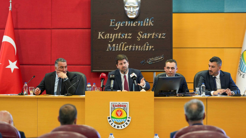 TARSUS BELEDİYE MECLİSİ MAYIS AYI 2. BİRLEŞİMİ GERÇEKLEŞTİRİLDİ