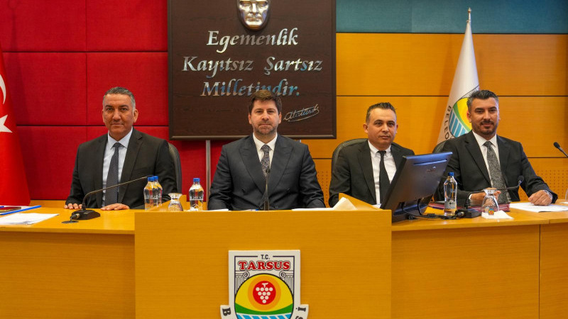 TARSUS BELEDİYESİ MAYIS AYI OLAĞAN MECLİS TOPLANTISI GERÇEKLEŞTİRİLDİ