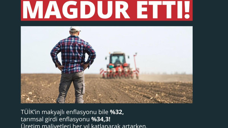 CHP PM ÜYESİ OZAN VARAL: “İKTİDAR ÇİFTÇİYİ YİNE MAĞDUR ETTİ”
